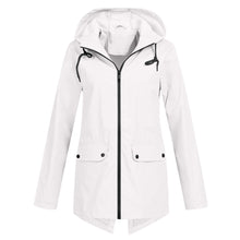 Covadonga | Chubasquero Impermeable Mujer con Capucha Cremallera