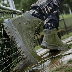 Darío | Botas de Trabajo Tácticas Hombre Impermeables Caña Alta