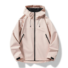 Darío | Cazadora Hombre Invierno Softshell con Capucha Impermeable