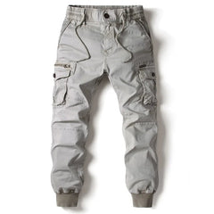 Darío | Pantalones Cargo Jogger Hombre Bolsillos Laterales Cintura Elástica