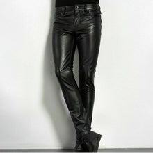 Diego | Pantalón de Cuero Ajustado Hombre Skinny