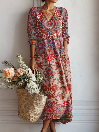 Rojo Floral
