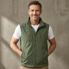 Eduardo | Chaleco Deportivo Outdoor Hombre Multibolsillos Técnico