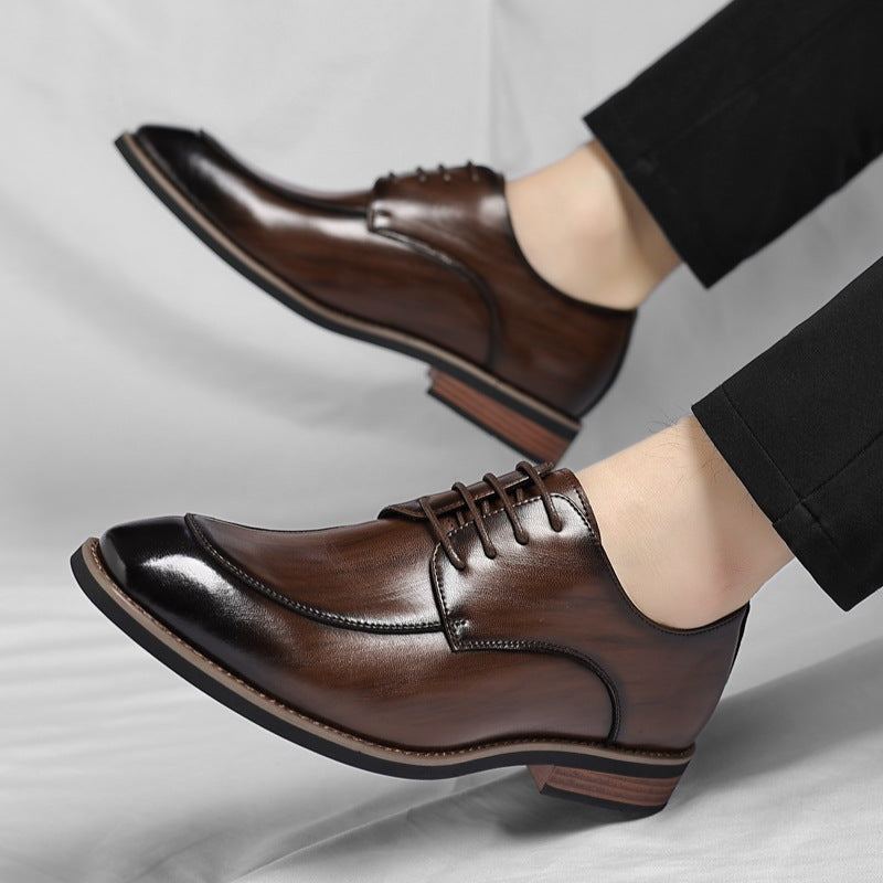 Eduardo | Zapatos Oxford de Cuero Genuino Hombre Cordones