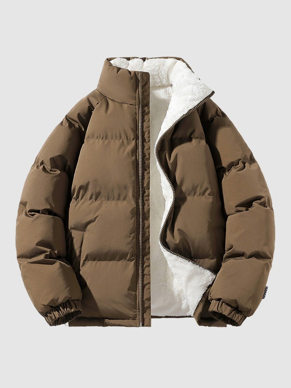 Emilio | Chaqueta Acolchada Hombre Puffer con Forro de Borreguito