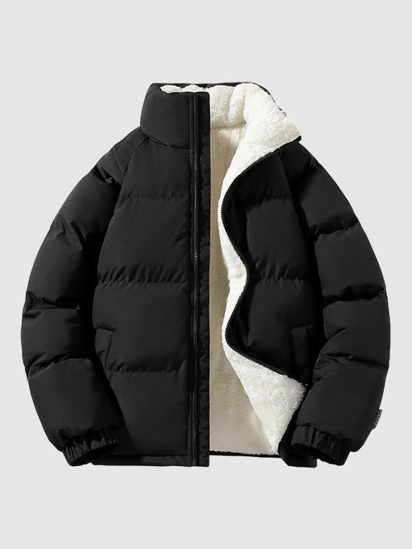 Emilio | Chaqueta Acolchada Hombre Puffer con Forro de Borreguito