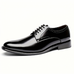 Emilio | Zapatos Derby de Cuero Hombre Cordones Estilo Oxford