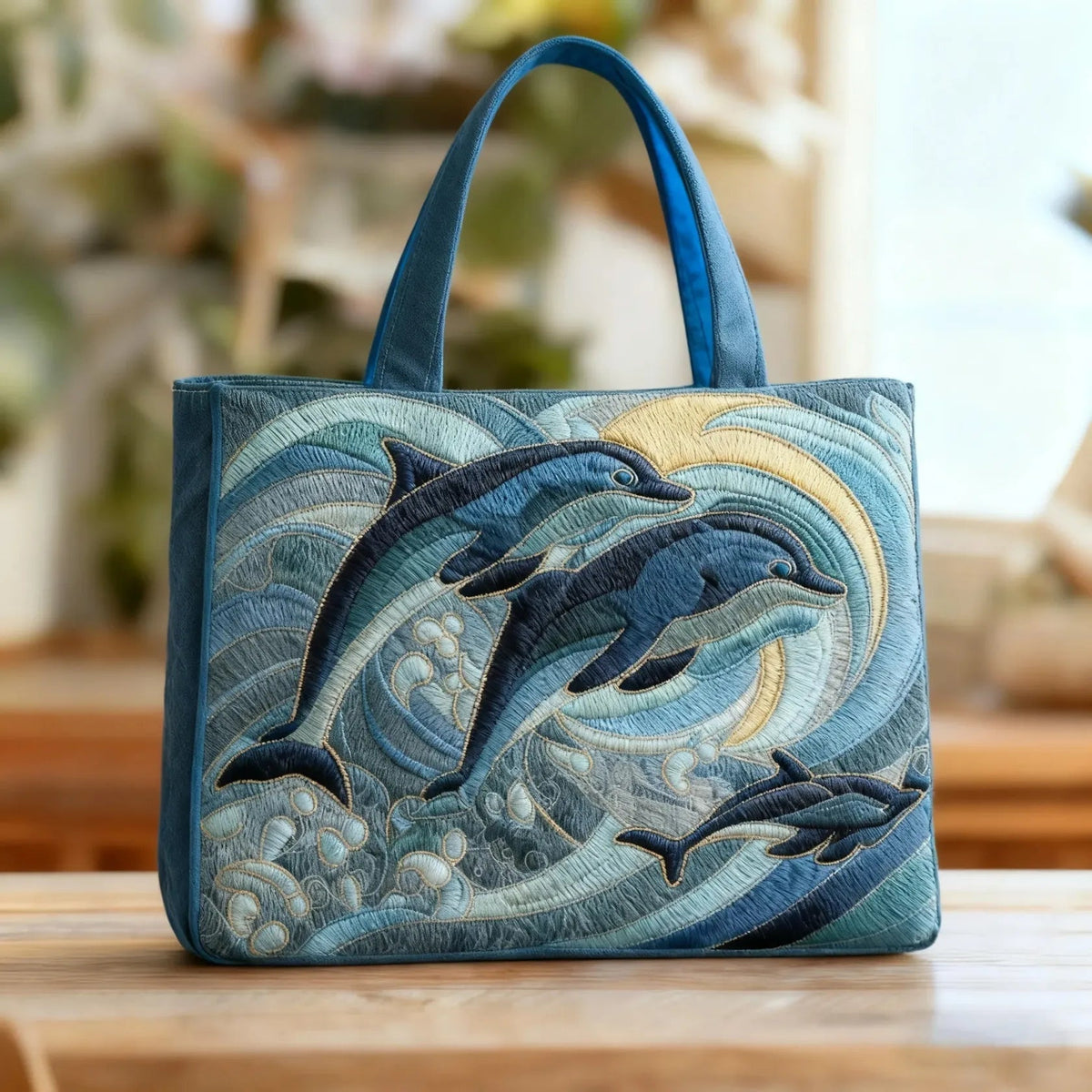 Encarnación | Bolso Tote Acolchado Artesanal Mujer Estampado Único