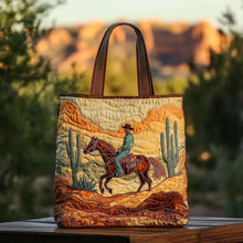 Encarnación | Bolso Tote Acolchado Artesanal Mujer Estampado Único
