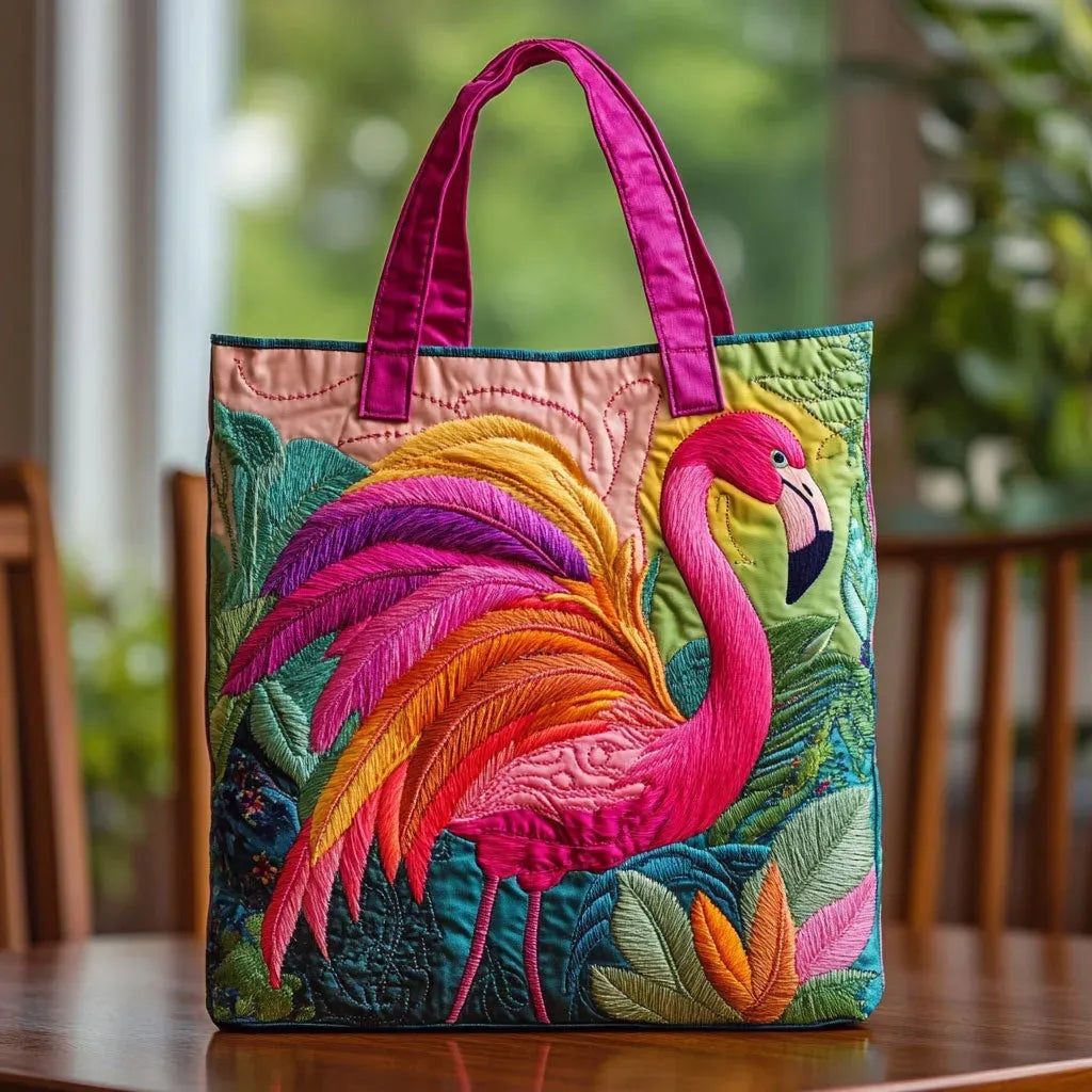 Encarnación | Bolso Tote Acolchado Artesanal Mujer Estampado Único