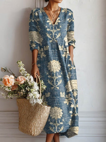 Azul Floral