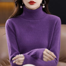 Esther | Jersey de Punto Cuello Alto Mujer Manga Larga