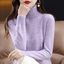 Esther | Jersey de Punto Cuello Alto Mujer Manga Larga