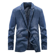 Felipe | Cazadora Vaquera de Denim Hombre Corte Blazer