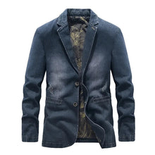 Felipe | Cazadora Vaquera de Denim Hombre Corte Blazer
