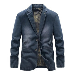 Felipe | Cazadora Vaquera de Denim Hombre Corte Blazer