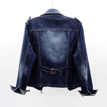 Sofía | Chaqueta Vaquera Mujer Estilo Biker Cremallera