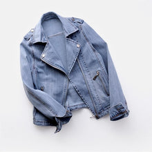 Sofía | Chaqueta Vaquera Mujer Estilo Biker Cremallera