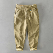Felipe | Pantalón Chino Cropped Hombre Dobladillo Contrastado