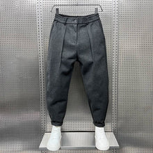 Felipe | Pantalón de Pinzas Hombre Corte Cropped Pinzas Dobles