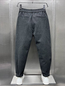 Felipe | Pantalón de Pinzas Hombre Corte Cropped Pinzas Dobles