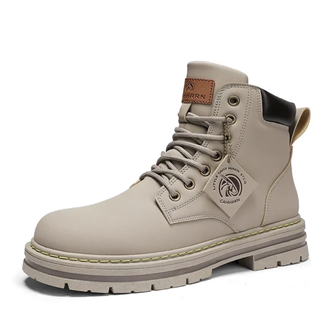 Gonzalo | Men's High-Top Leather Lace-Up Work Boots