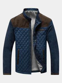 Gonzalo | Chaqueta Acolchada Hombre Cuello Mao Entretiempo