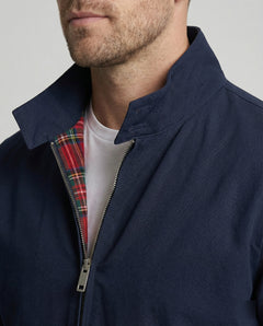 Gonzalo | Chaqueta Harrington Hombre Forro Cuadros Cremallera