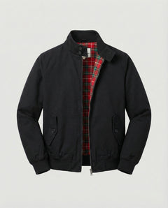Gonzalo | Chaqueta Harrington Hombre Forro Cuadros Cremallera