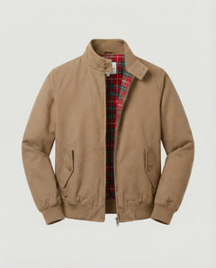 Gonzalo | Chaqueta Harrington Hombre Forro Tartán