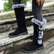 Guadalupe | Botas de Invierno Planas Mujer Caña Alta Felpa