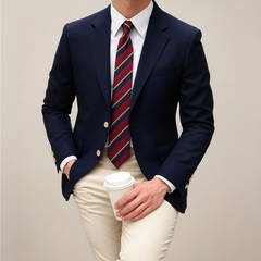 Guillermo | Blazer Hombre Americana Clásica Botones