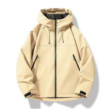 Guillermo | Chaqueta Cortavientos Impermeable Hombre con Capucha