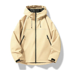 Guillermo | Chaqueta Cortavientos Impermeable Hombre con Capucha