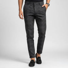Guillermo | Pantalón Chino de Cuadros Slim Hombre Ajustado