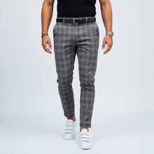 Guillermo | Pantalón Chino de Cuadros Slim Hombre Ajustado