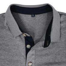 Guillermo | Polo de Manga Larga Hombre Cuello Solapa Bolsillo