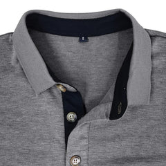 Guillermo | Polo de Manga Larga Hombre Cuello Solapa Bolsillo