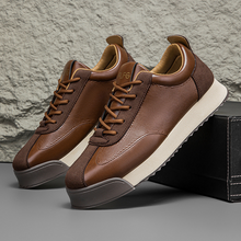 Guillermo | Sneakers Hombre de Cuero Casual Cordones Suela Plana