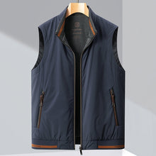 Héctor | Chaleco Acolchado Reversible Hombre Cuello Alto Cremallera