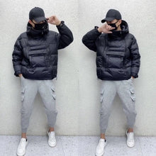 Hugo | Anorak Hombre con Capucha Acolchado Plumífero