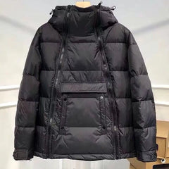 Hugo | Anorak Hombre con Capucha Acolchado Plumífero