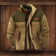 Hugo | Cazadora Hombre Invierno Polar Sherpa Estampado Étnico