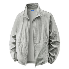 Hugo | Chaqueta Cortavientos Ligera Hombre Cuello Alto Cremallera