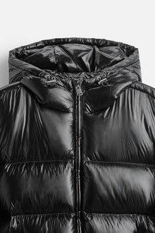 Hugo | Chaqueta de Plumas Hombre con Capucha Puffer
