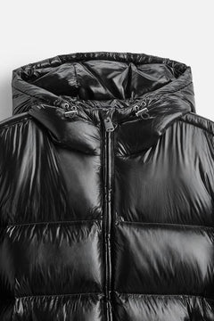 Hugo | Chaqueta de Plumas Hombre con Capucha Puffer