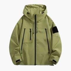 Iker | Chaqueta Softshell Hombre con Capucha Bolsillos Cremallera