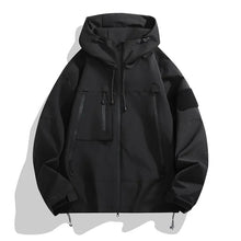 Iker | Chaqueta Softshell Hombre con Capucha Bolsillos Cremallera