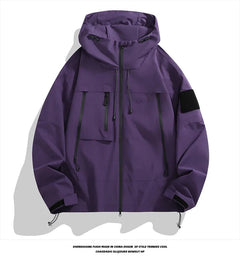 Iker | Chaqueta Softshell Hombre con Capucha Bolsillos Cremallera