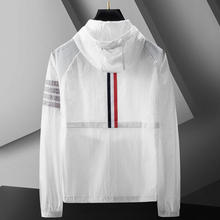 Iker | Varsity Jacket Hombre con Capucha Rompevientos